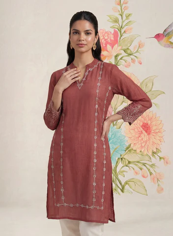 Truth by Republic Linen Blend Tunic